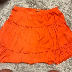 Orange skirt in perfect condition